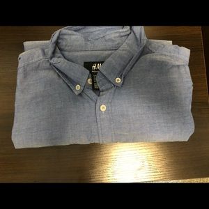 H&M Short Sleeve Button Down Shirt